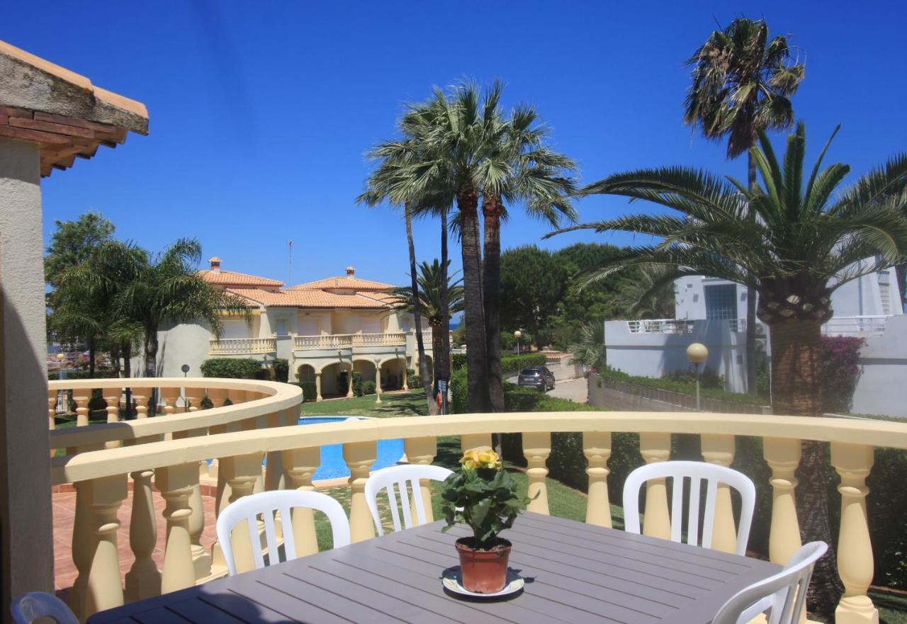 Apartamento Casa Stella Con Piscina By Costablancarent เดเนีย ภายนอก รูปภาพ