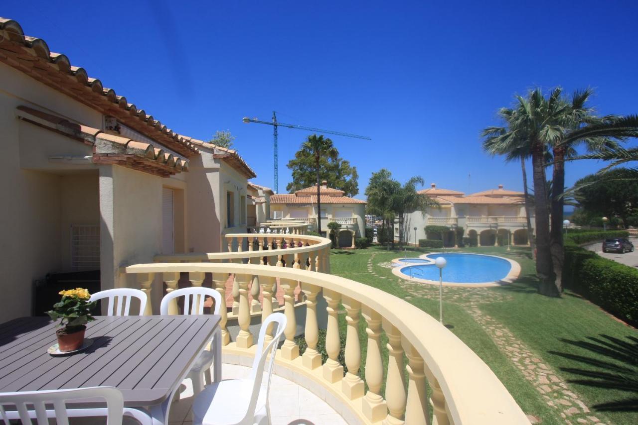 Apartamento Casa Stella Con Piscina By Costablancarent เดเนีย ภายนอก รูปภาพ